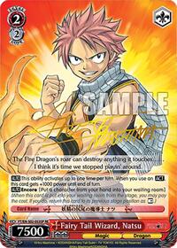 Natsu (SP) SR waifu card — Weiss Schwarz